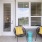 Nice patio located right outside the apartments